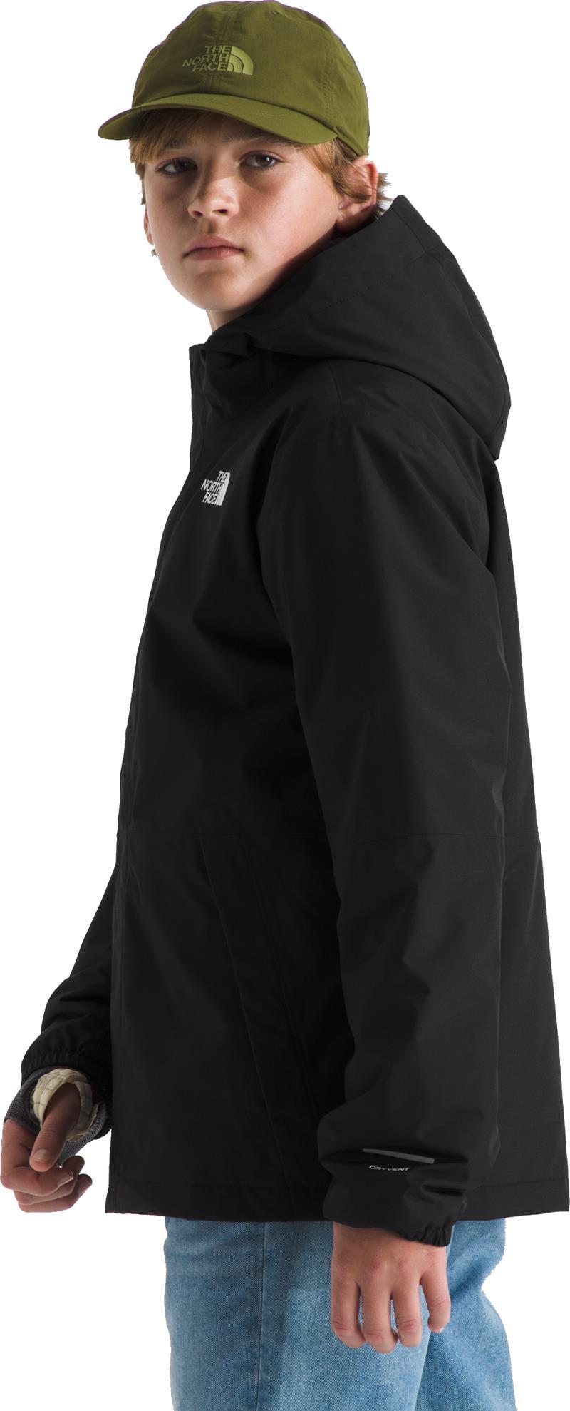 Warm Antora Rain Jacket - Boys - tnf black / tnf black 1