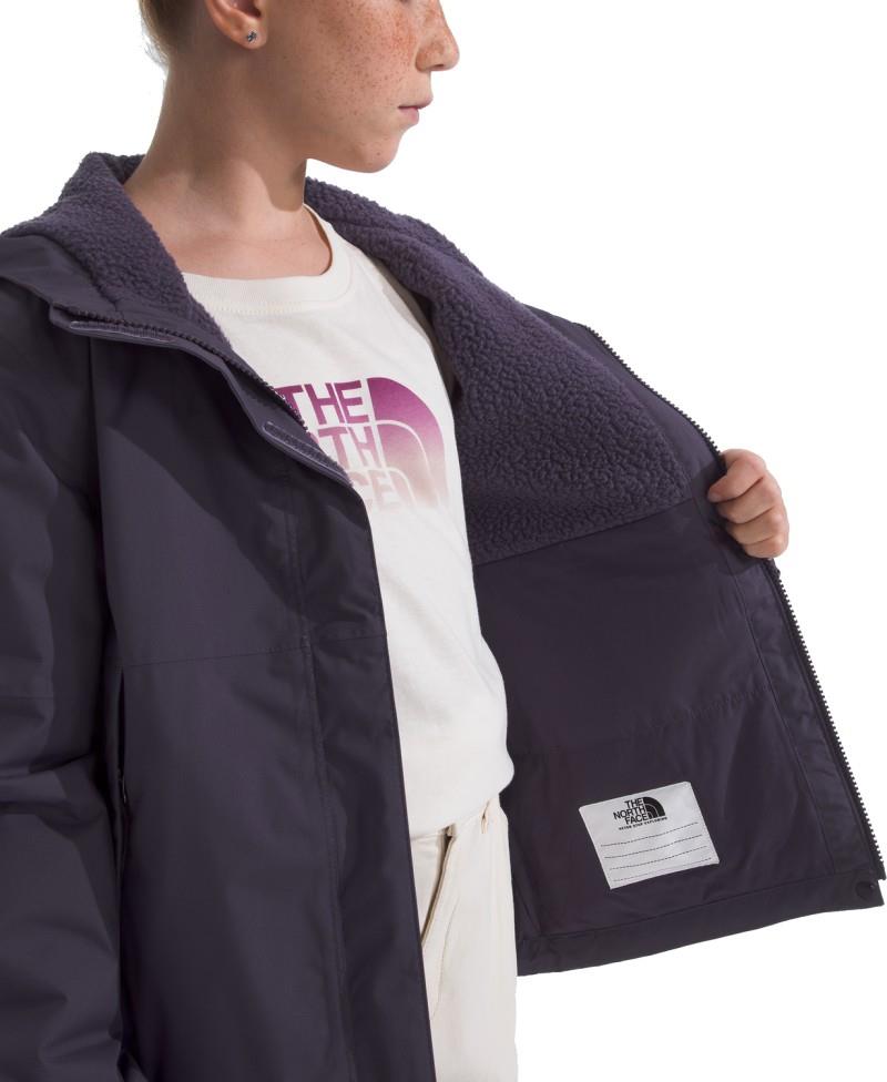 Warm Antora Rain Jacket - Girls - endless dusk 1