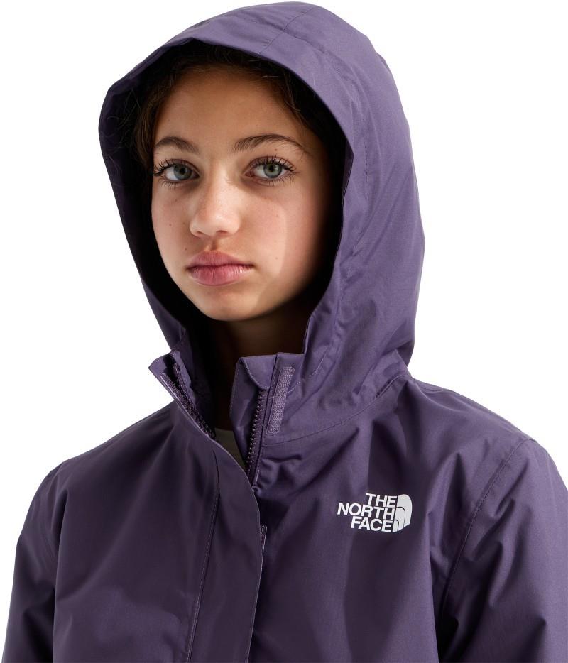 Warm Antora Rain Jacket - Girls - endless dusk / grounded plum 1