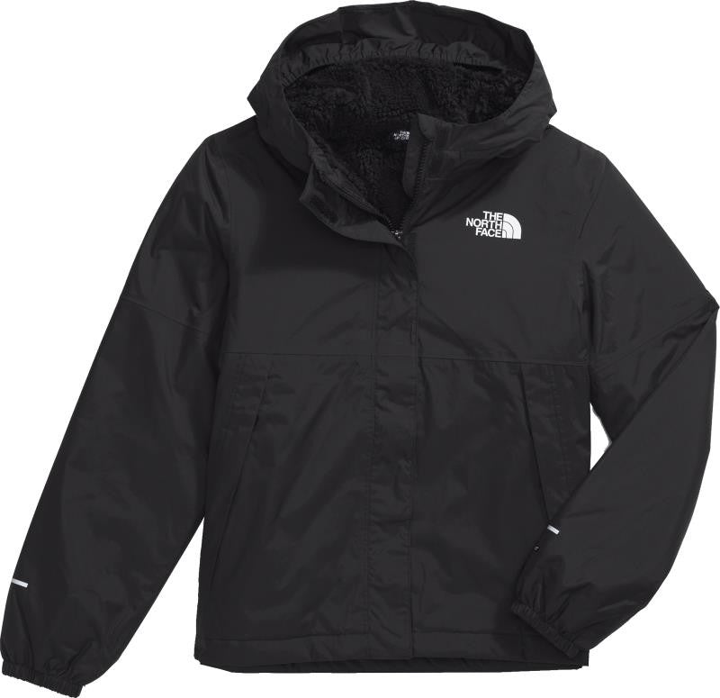 Warm Antora Rain Jacket - Girls - tnf black 1