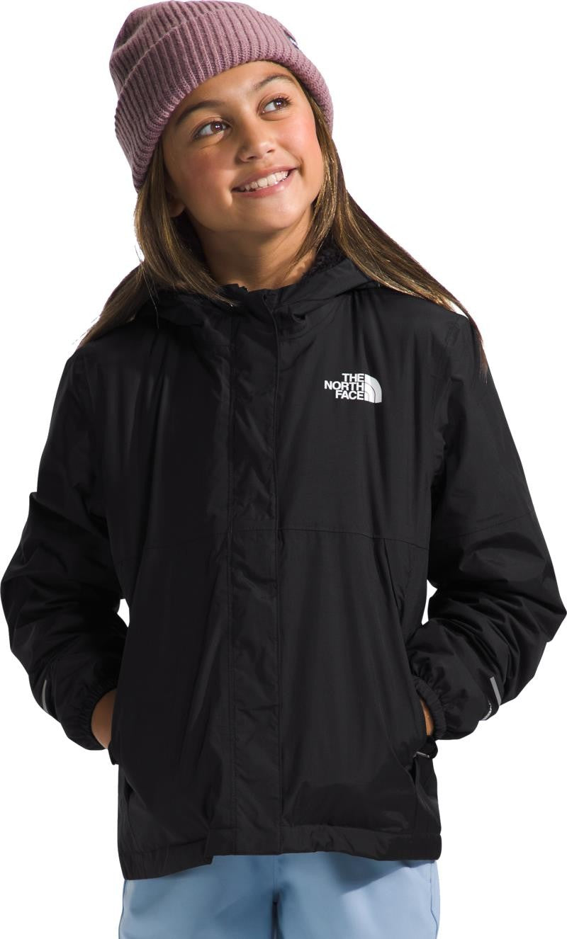 Warm Antora Rain Jacket - Girls - tnf black 1