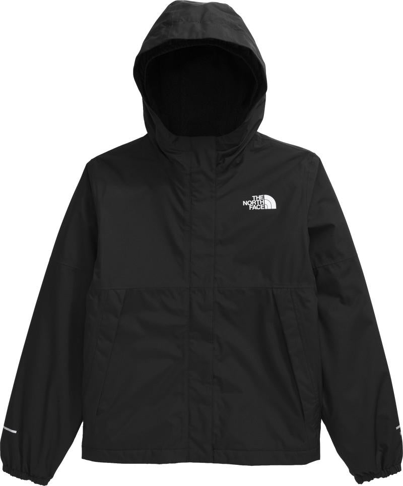 Warm Antora Rain Jacket - Girls - tnf black / tnf black 1