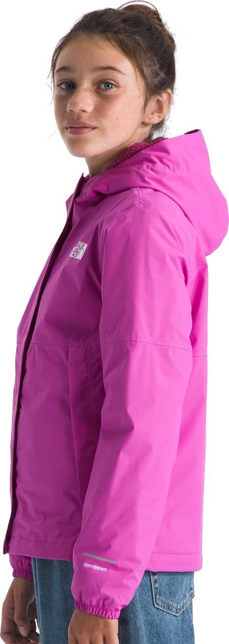 Warm Antora Rain Jacket - Girls - violet crocus 1