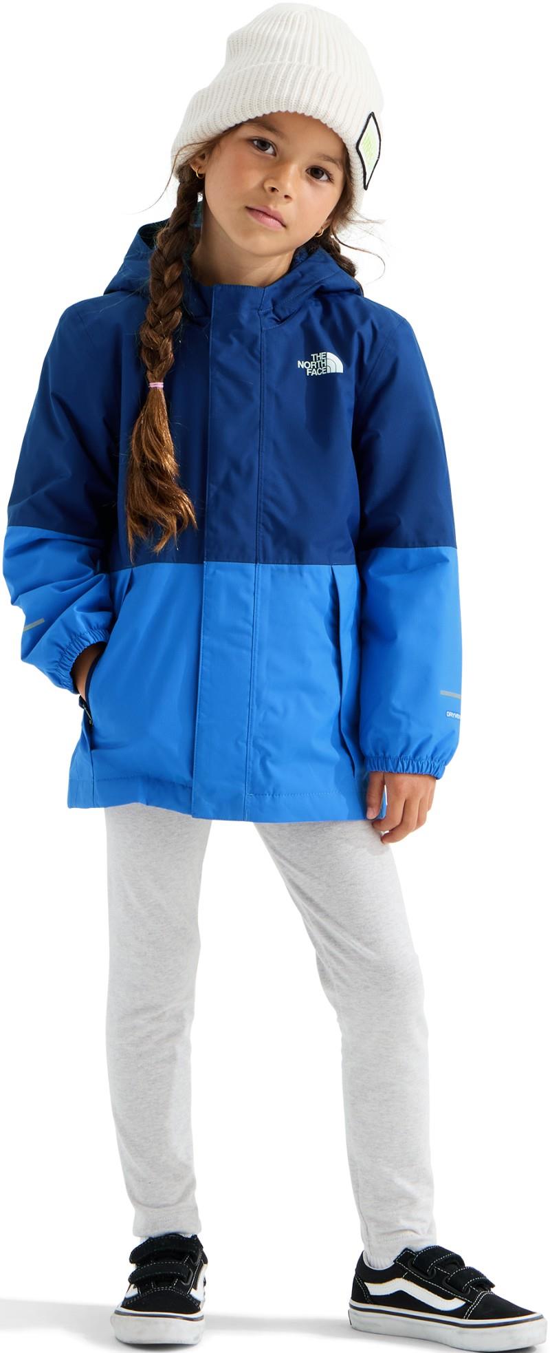 Warm Antora Rain Jacket - Kids - bold blue / active blue 1