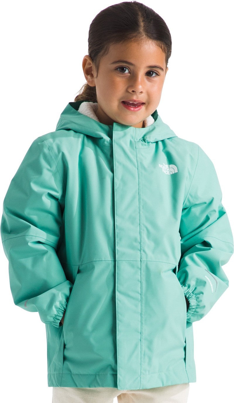 Warm Antora Rain Jacket - Kids - bright foam 1