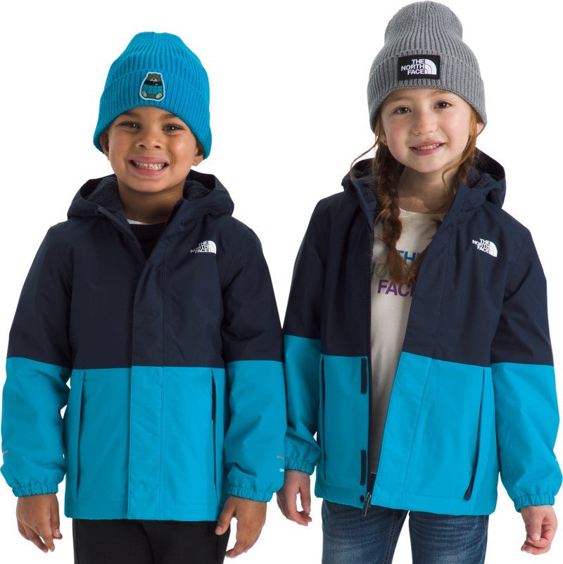 Warm Antora Rain Jacket - Kids - summit navy / meridian blue 1