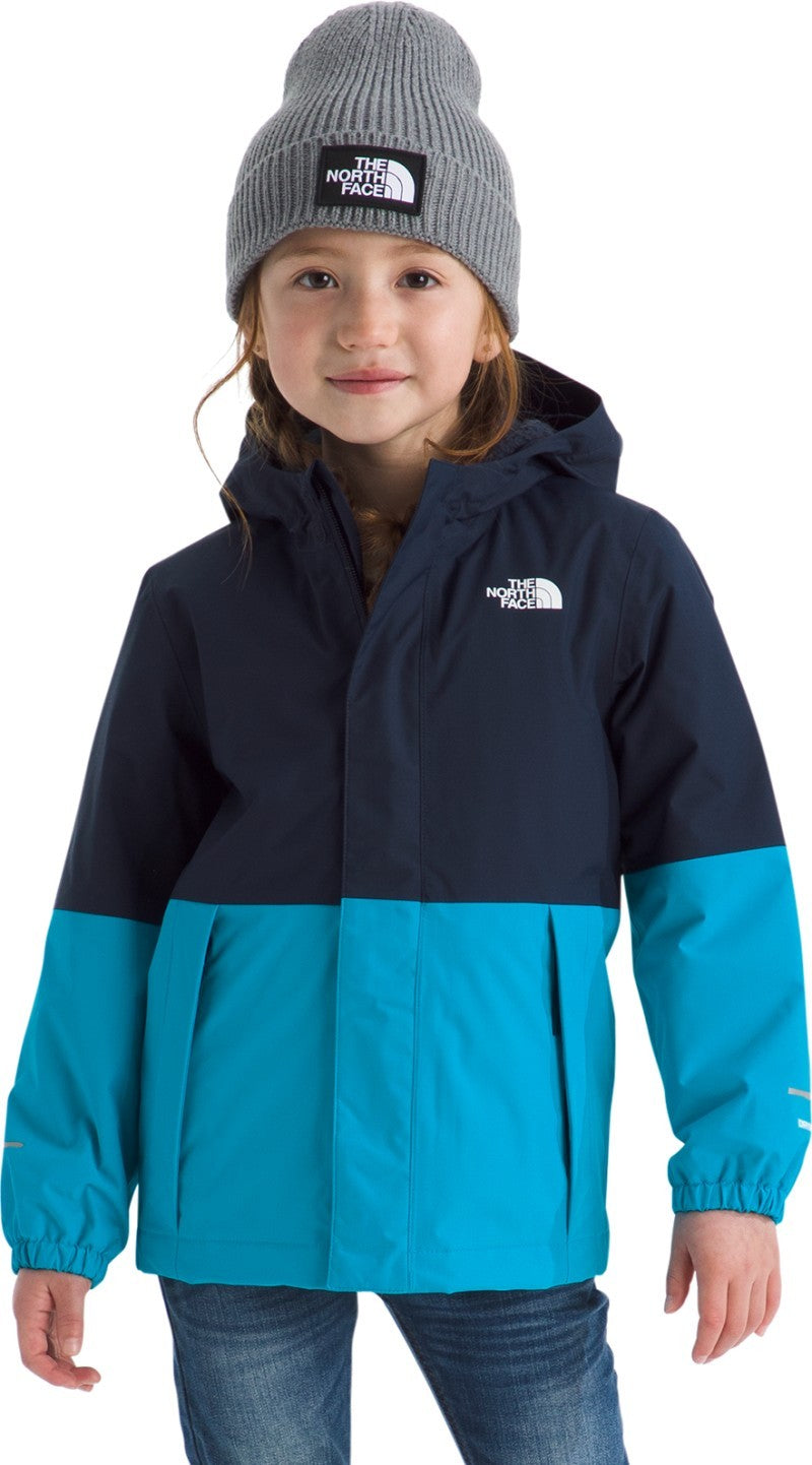 Warm Antora Rain Jacket - Kids - summit navy / meridian blue 1