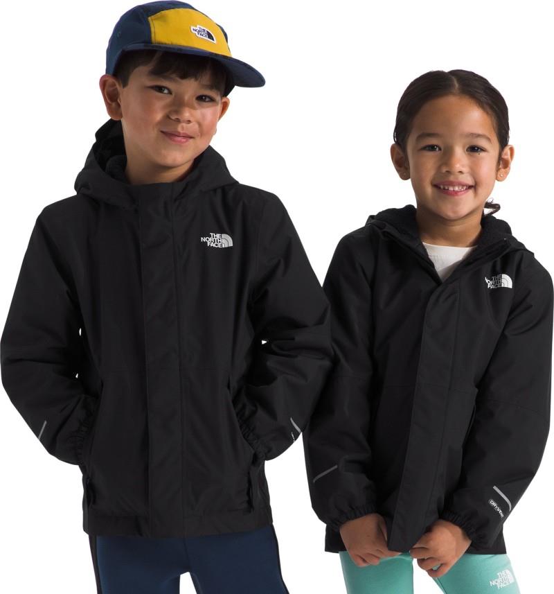 Warm Antora Rain Jacket - Kids - tnf black / tnf black 1