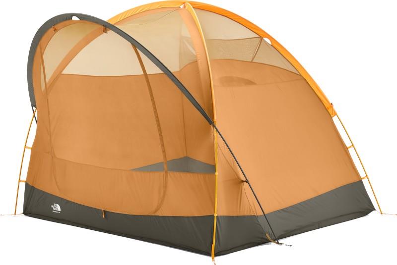 Wawona 4P Tent - light exuberance orange / timber tan / new taupe g 1