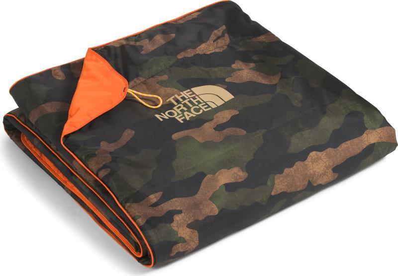 Wawona Blanket - new taupe green tnf camo print 1