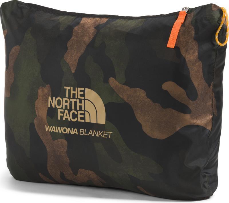 Wawona Blanket - new taupe green tnf camo print 1