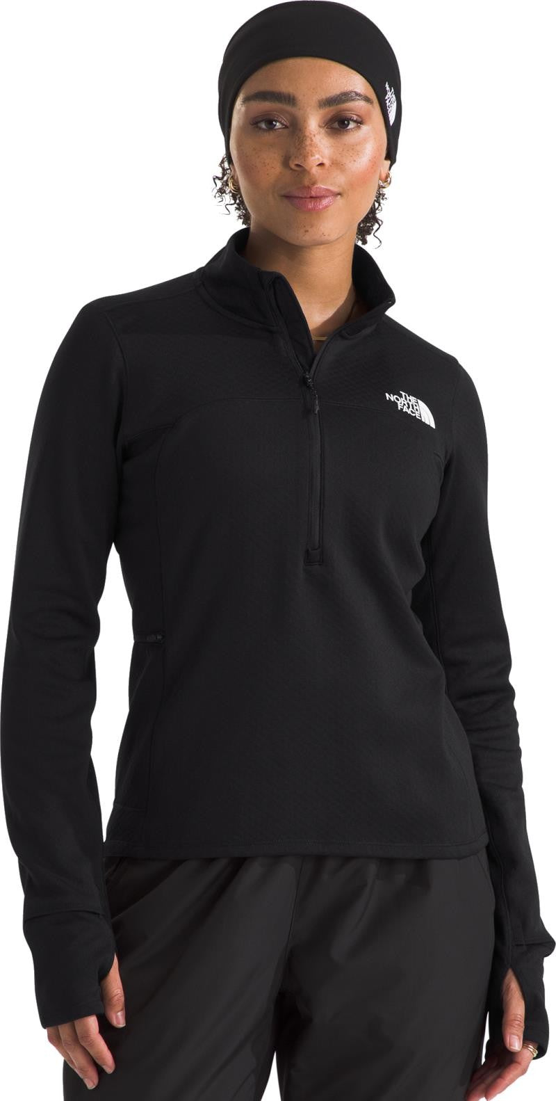 Winter Warm Pro 1/4 Zip - Womens - tnf black 1