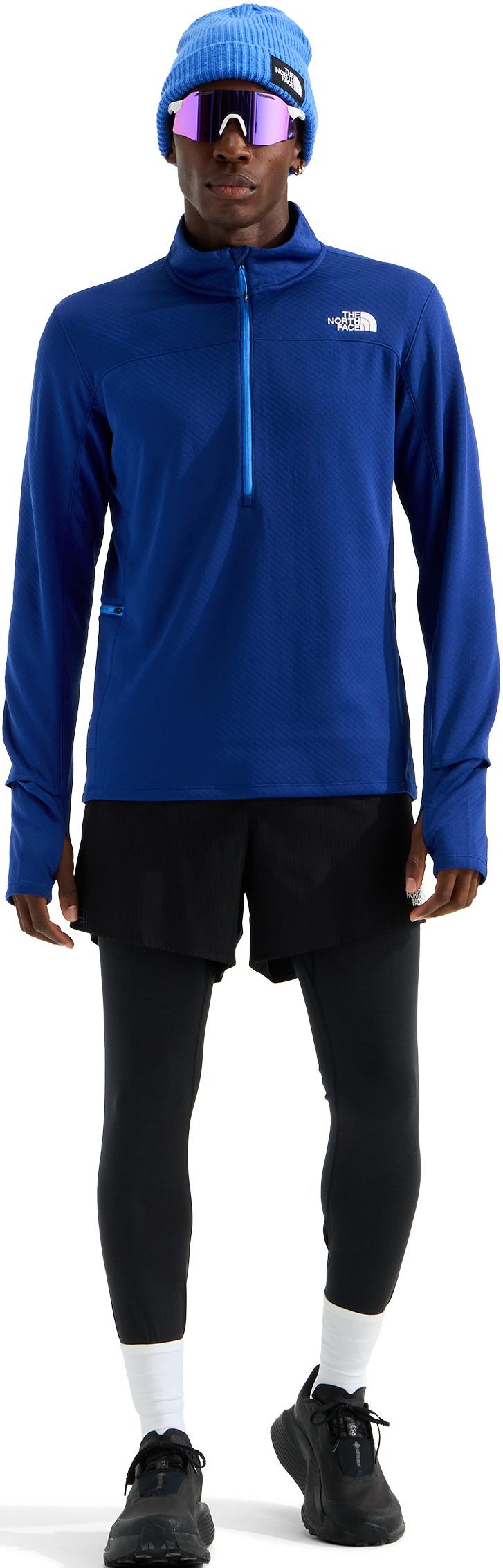 Winter Warm Pro Quarter Zip - Mens - bold blue 1