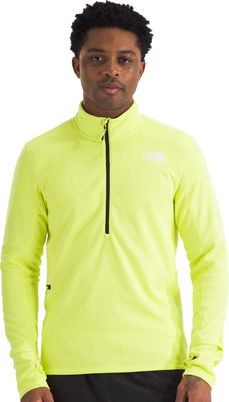 Winter Warm Pro Quarter Zip - Mens - firefly yellow 1