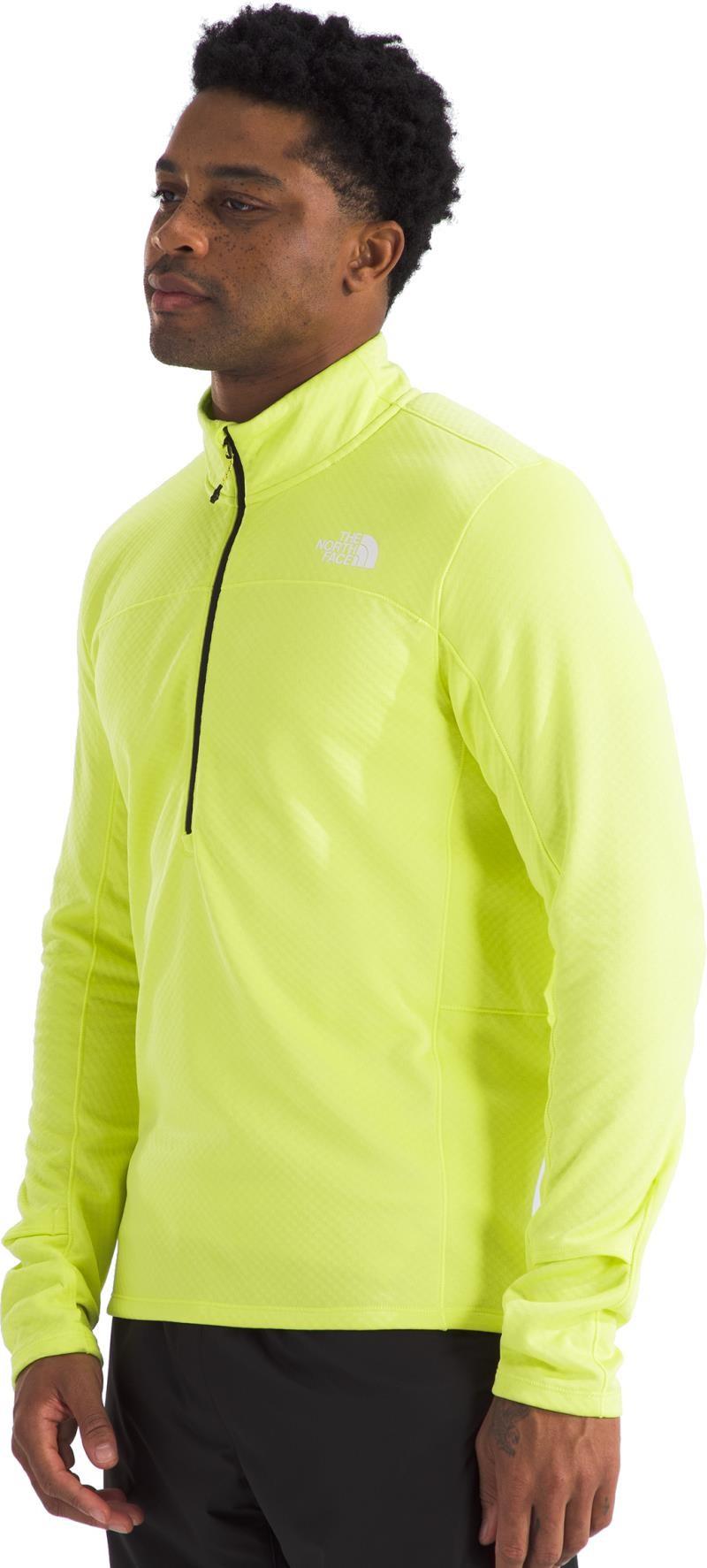 Winter Warm Pro Quarter Zip - Mens - firefly yellow 1