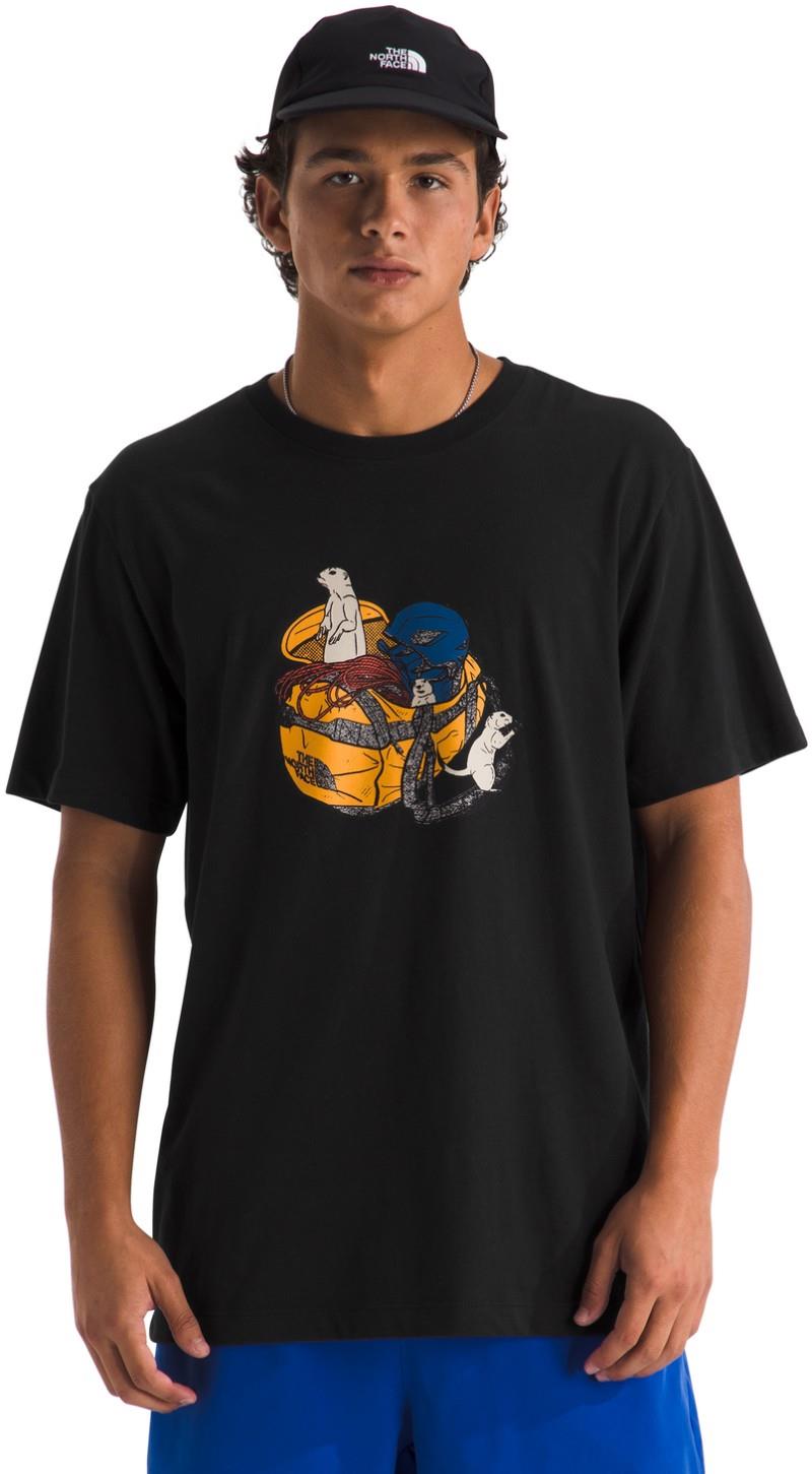 Woodland Wanderer SS Tee - Mens - tnf black 1
