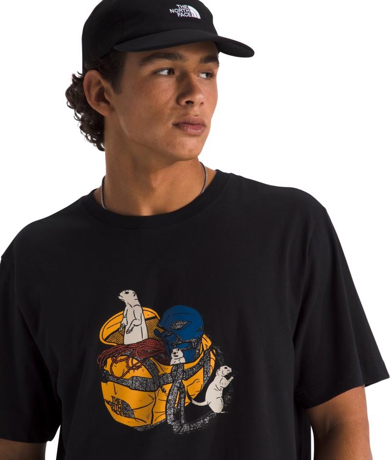 Woodland Wanderer SS Tee - Mens - tnf black 1