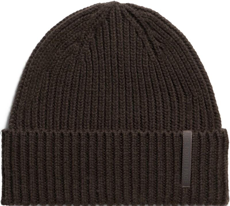 Wool Blend Beanie - dark chestnut 1