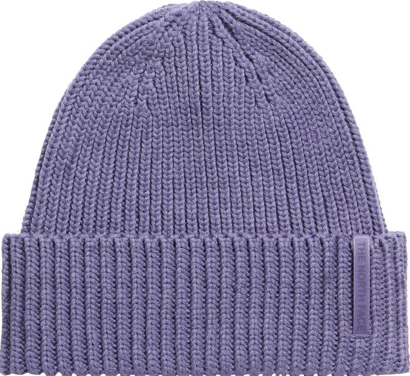 Wool Blend Beanie - grounded plum 1