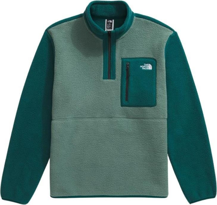 Yumiori 1/4 Zip - Mens - duck green / deep nori / tnf black 1
