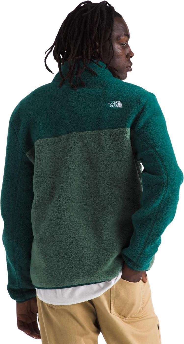 Yumiori 1/4 Zip - Mens - duck green / deep nori / tnf black 1