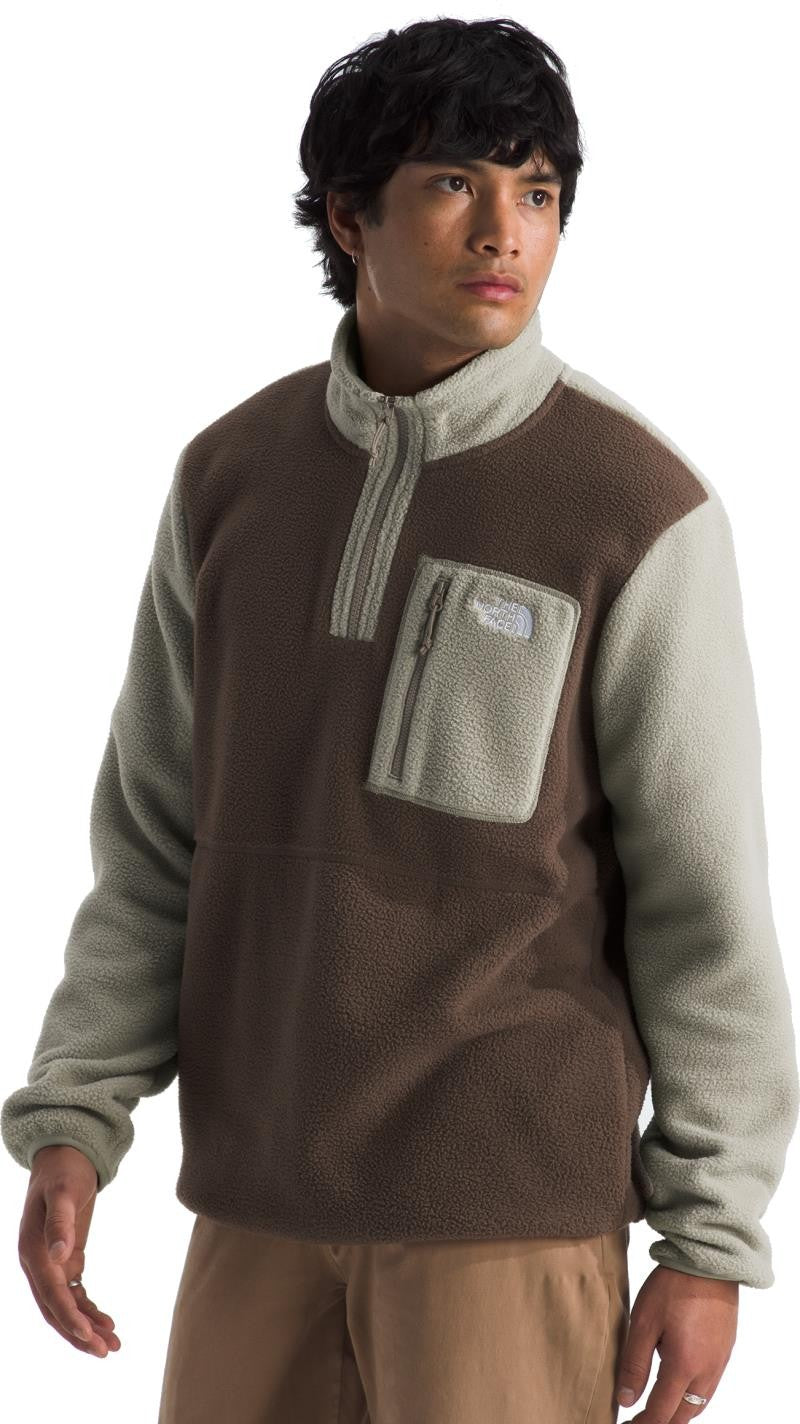 Yumiori 1/4 Zip - Mens - smokey brown / clay grey / cavern grey 1