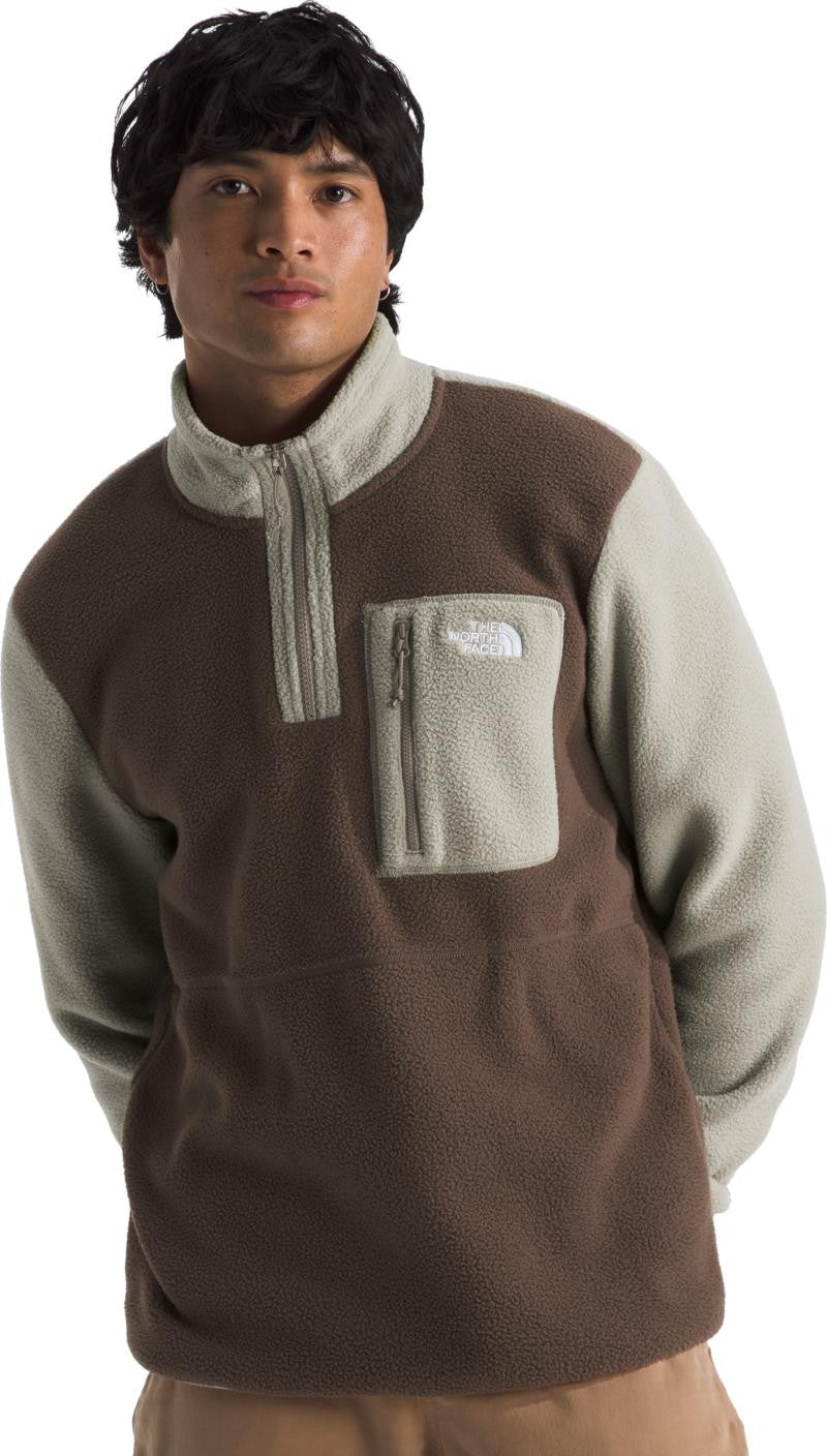 Yumiori 1/4 Zip - Mens - smokey brown / clay grey / cavern grey 1