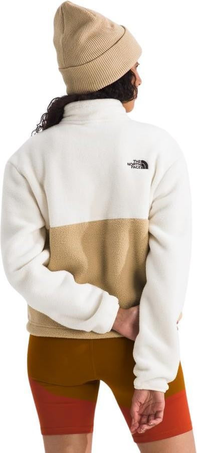 Yumiori 1/4 Zip - Womens - khaki stone / white dune / utility brown 1