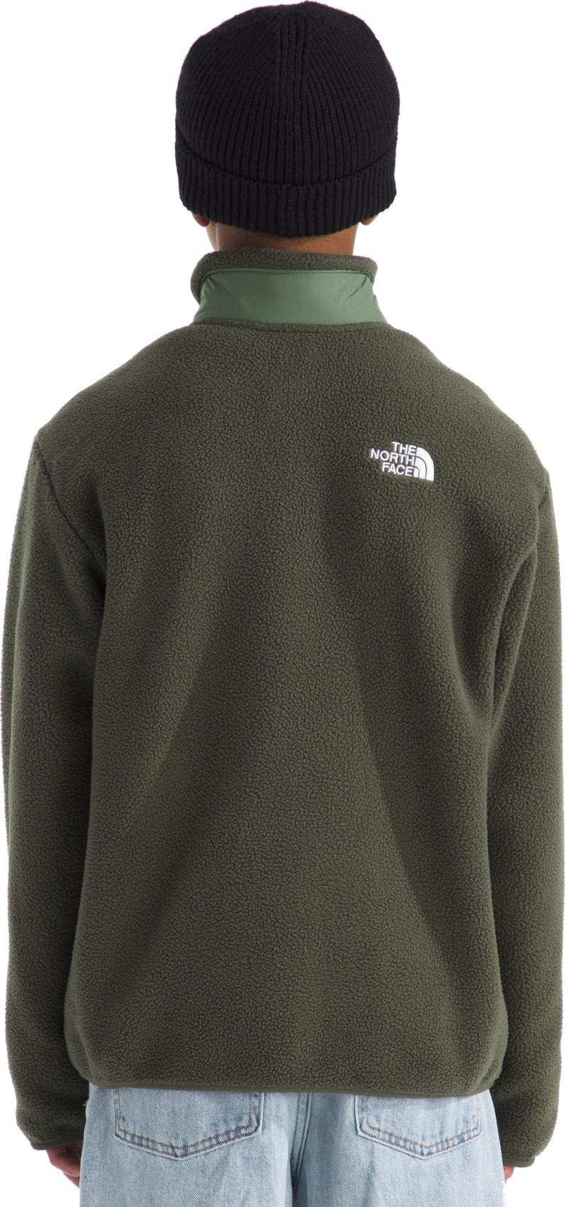 Yumiori Full Zip Jacket - Boys - new taupe green / bark mist 1