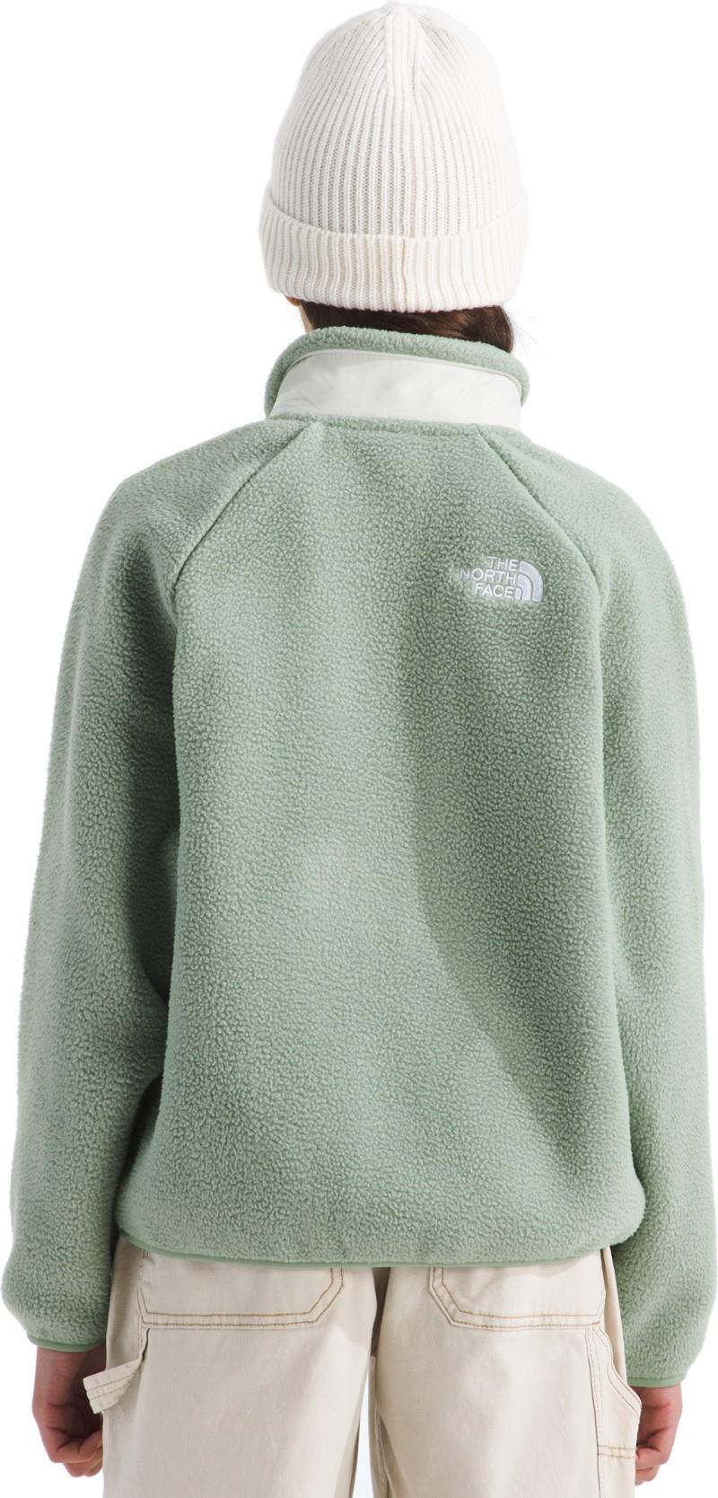 Yumiori Full Zip Jacket - Girls - slate moss / white dune 1