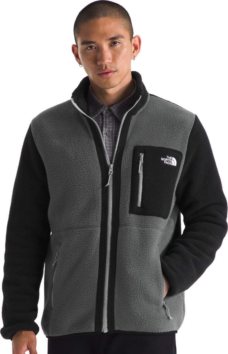 Yumiori Full Zip - Mens - anthracite grey / tnf black / monument grey 1