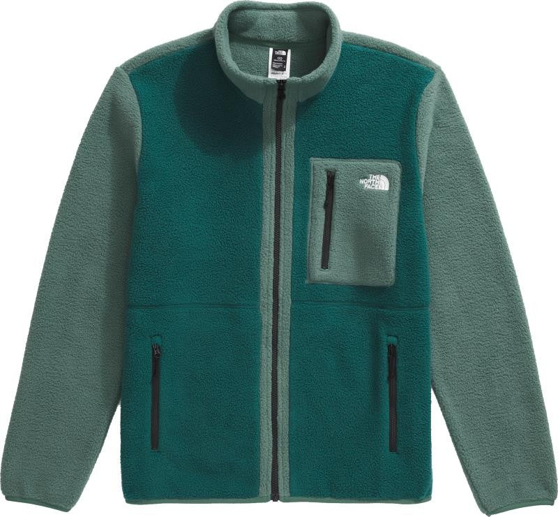 Yumiori Full Zip - Mens - deep nori / duck green / tnf black 1