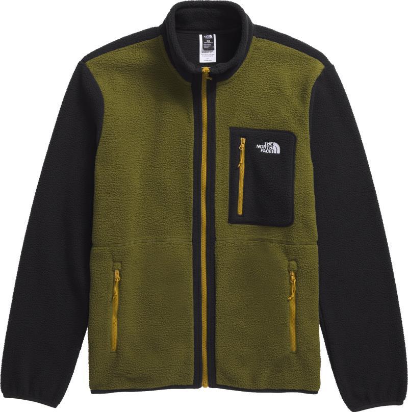 Yumiori Full Zip - Mens - forest olive / tnf black / amber green 1
