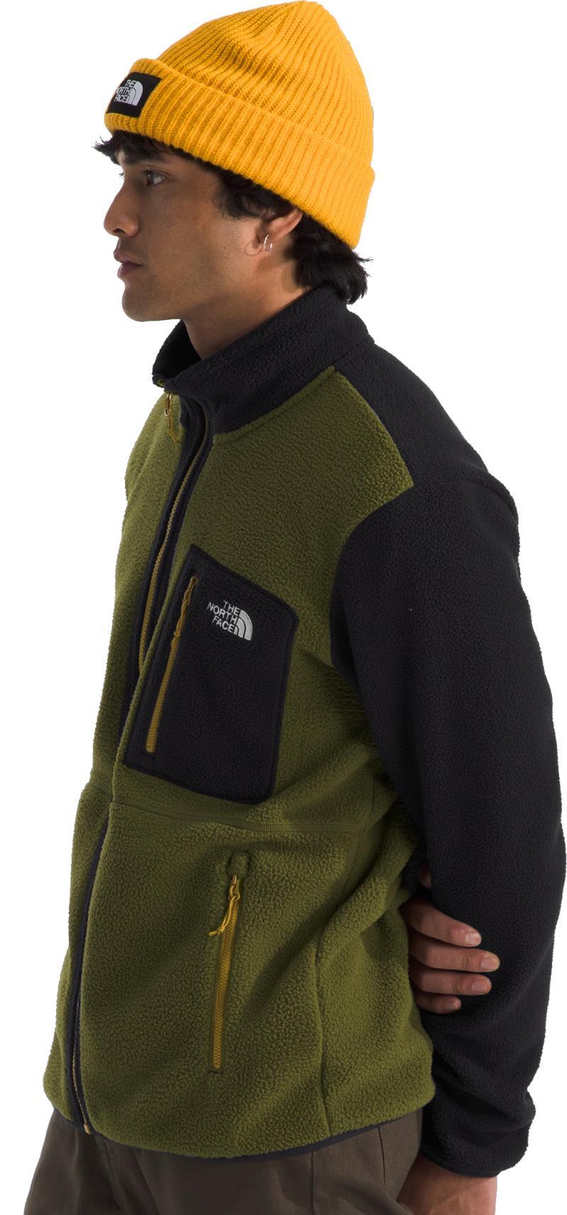 Yumiori Full Zip - Mens - forest olive / tnf black / amber green 1