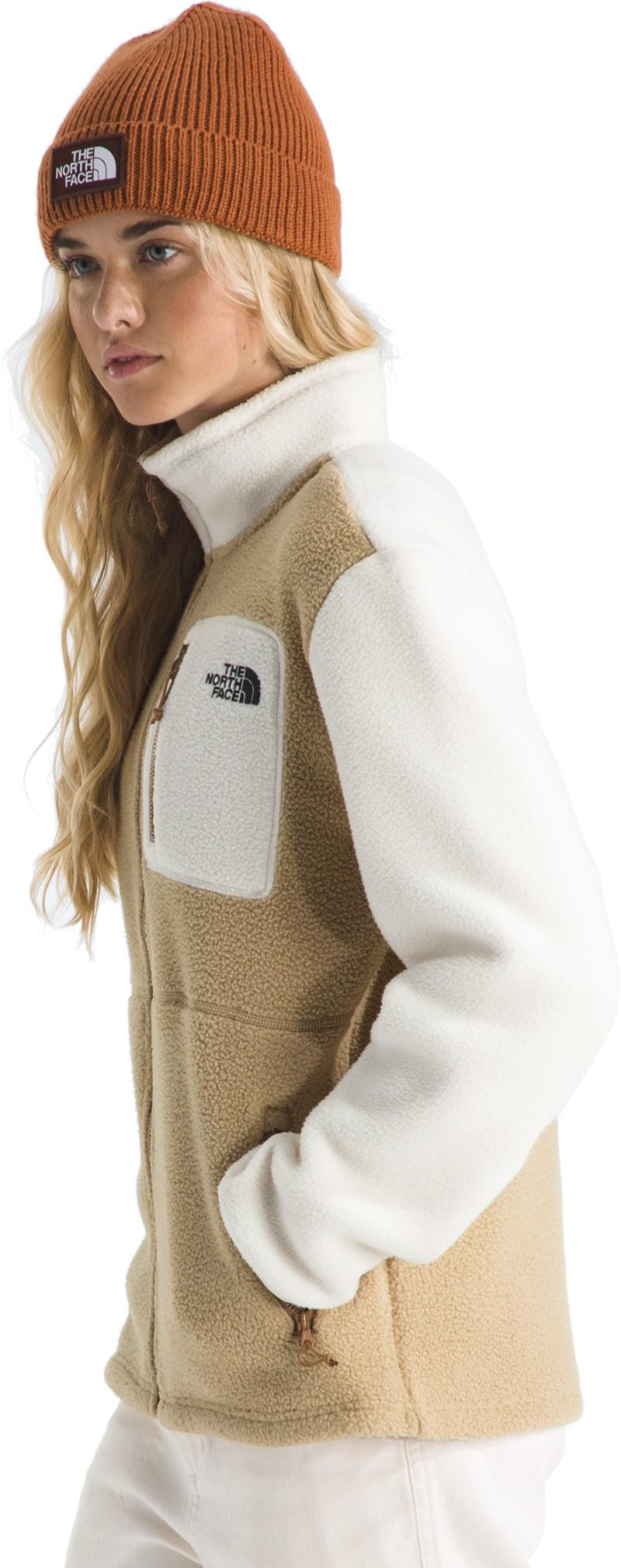 Yumiori Full Zip - Womens - khaki stone / white dune / utility brown 1
