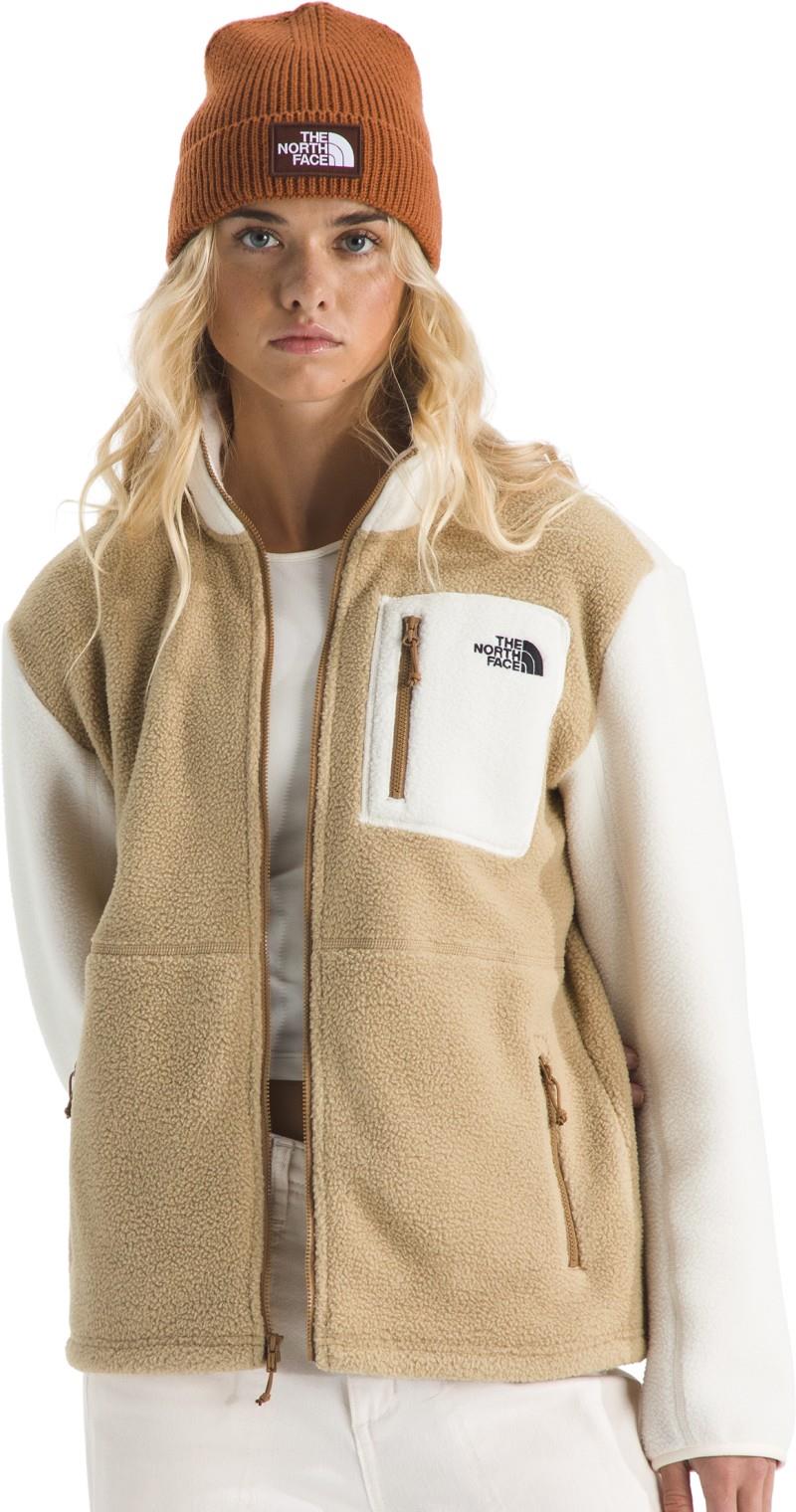 Yumiori Full Zip - Womens - khaki stone / white dune / utility brown 1