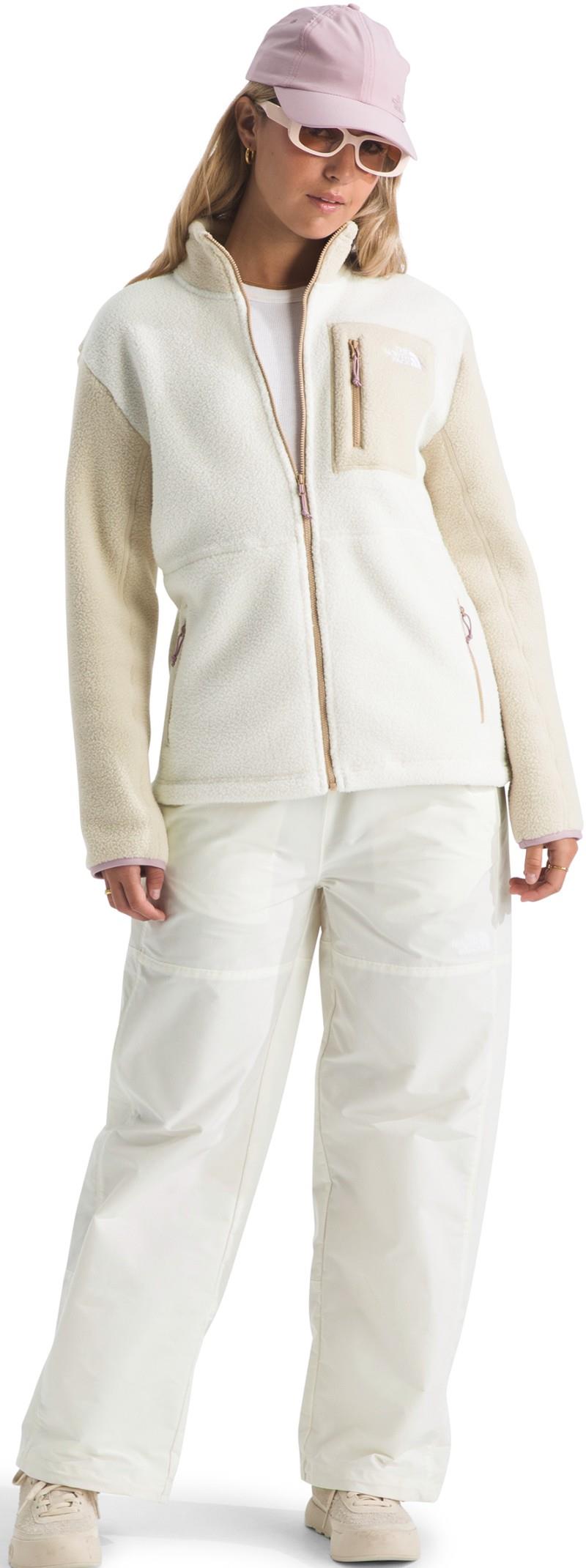 Yumiori Full Zip - Womens - white dune / desert stone / metal pink 1