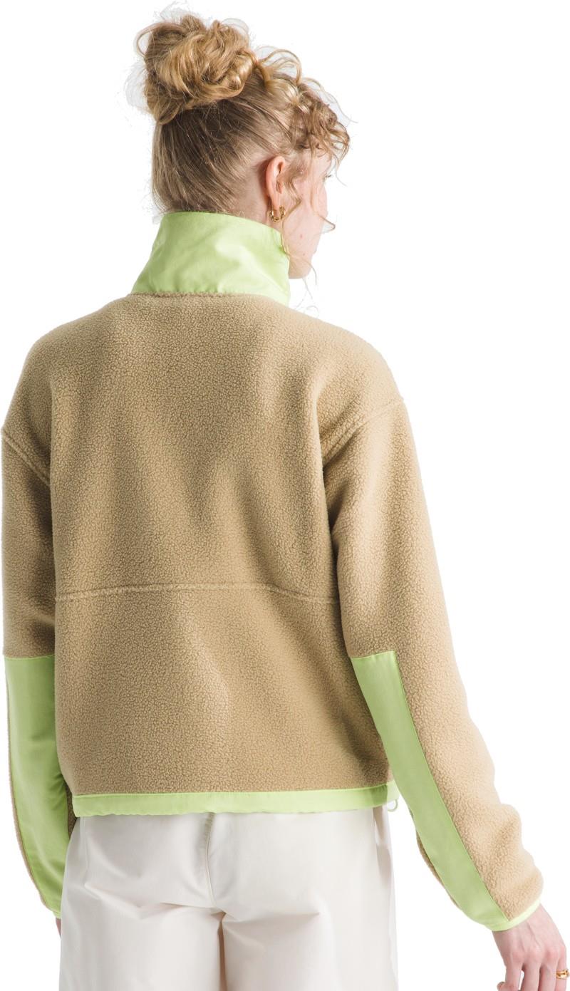 Yumiori Off Peak 1/2 Zip Jacket - Womens - khaki stone / astro lime 1