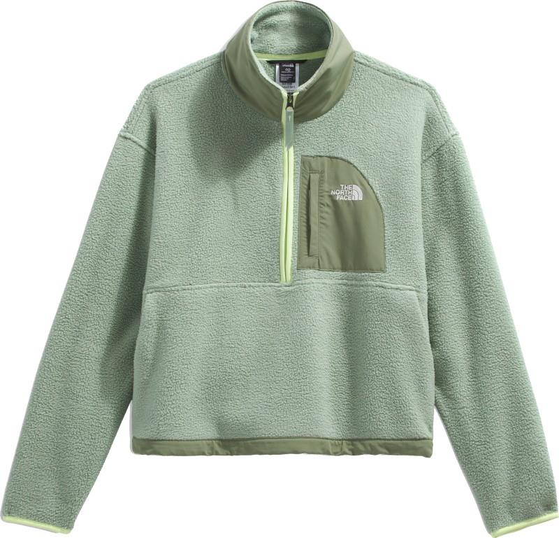 Yumiori Off Peak 1/2 Zip Jacket - Womens - slate moss / bark mist 1