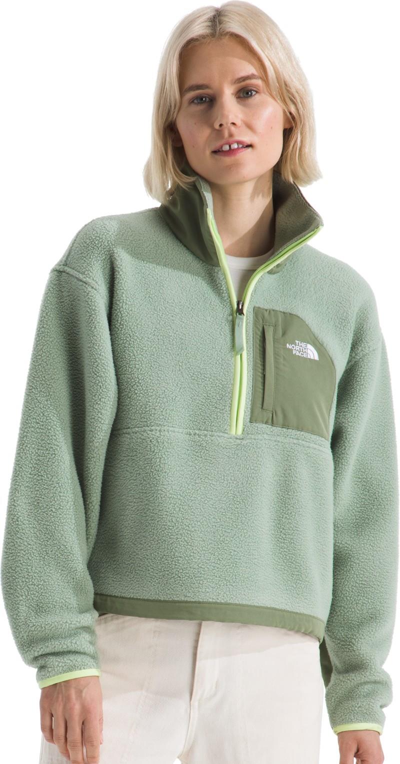 Yumiori Off Peak 1/2 Zip Jacket - Womens - slate moss / bark mist 1