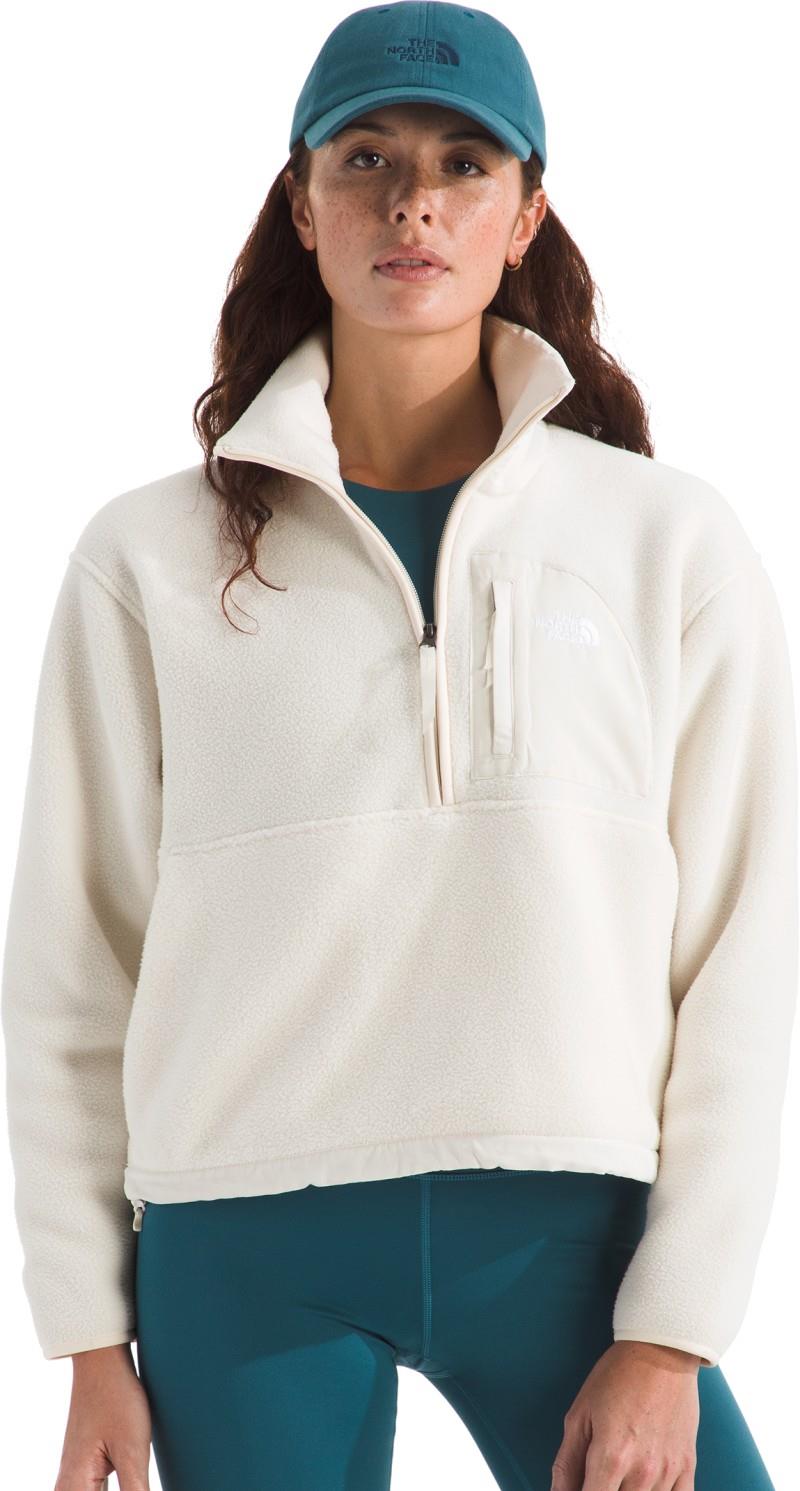 Yumiori Off Peak 1/2 Zip Jacket - Womens - white dune 1