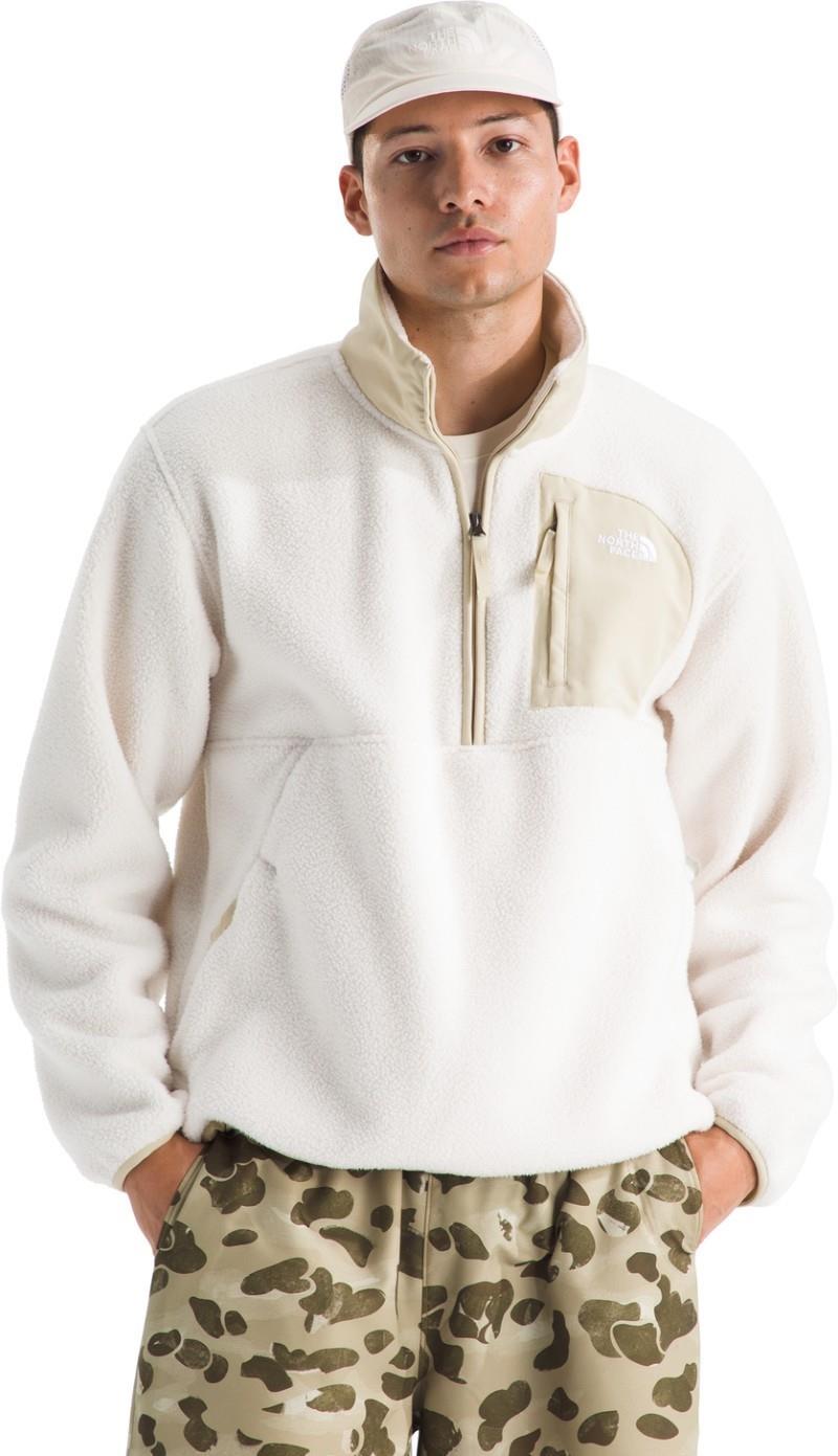 Yumiori Off Peak Half Zip Jacket - Mens - white dune / desert stone 1
