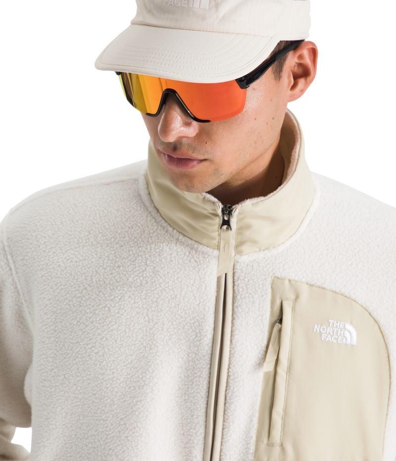Yumiori Off Peak Half Zip Jacket - Mens - white dune / desert stone 1