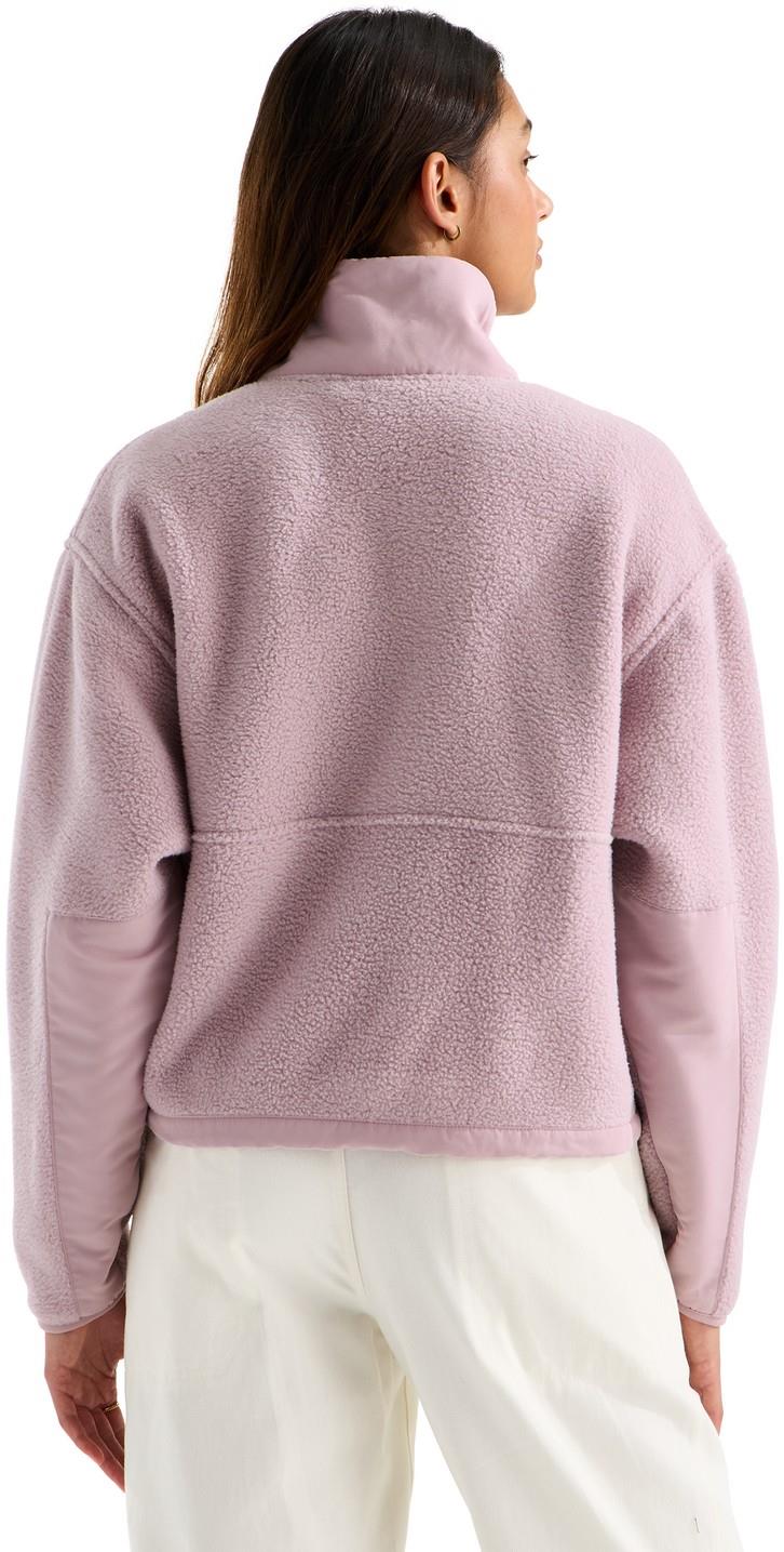 Yumiori Off Peak Half Zip Jacket - Womens - metal pink 1