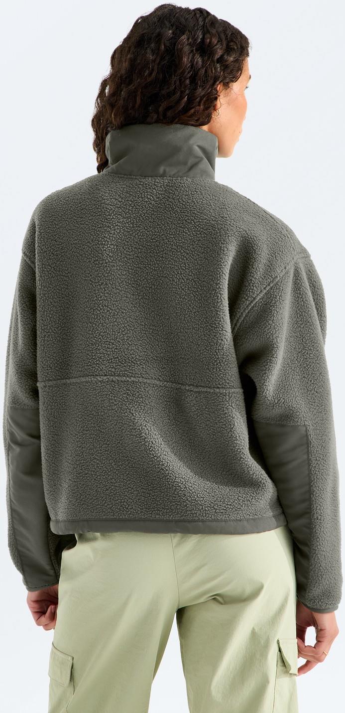Yumiori Off Peak Half Zip Jacket - Womens - new taupe green 1