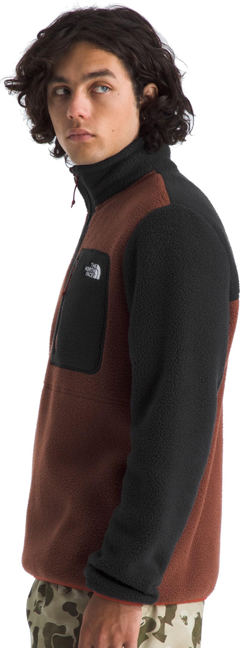 Yumiori Quarter Zip - Mens - ember soil / tnf black / iron clay 1