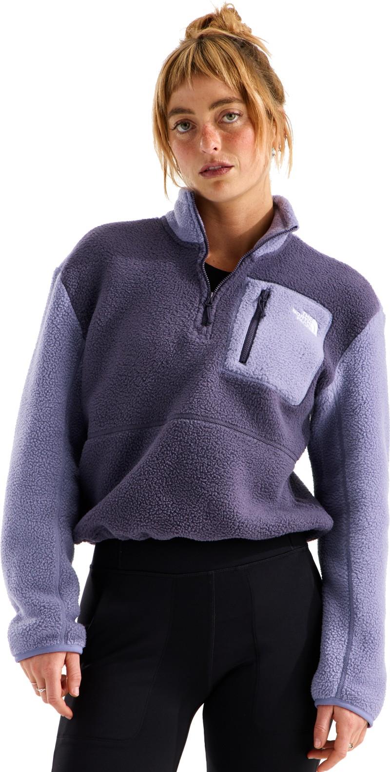 Yumiori Quarter Zip - Womens - endless dusk / grounded plum 1