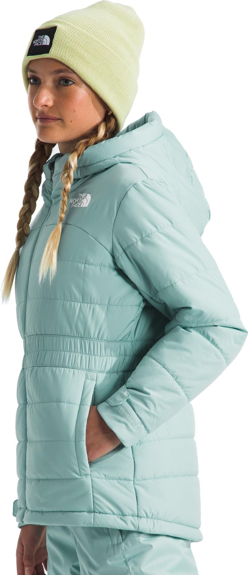Zaphira Synthetic Snow Jacket - Girls - muted pine 1