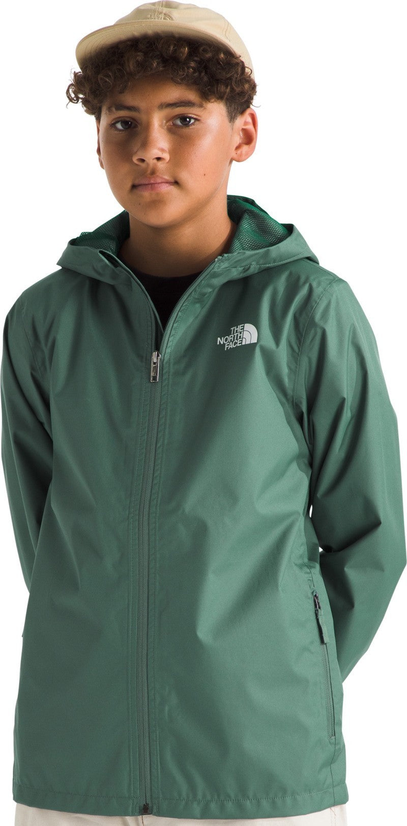 Zipline Rain Jacket - Teen - duck green 1