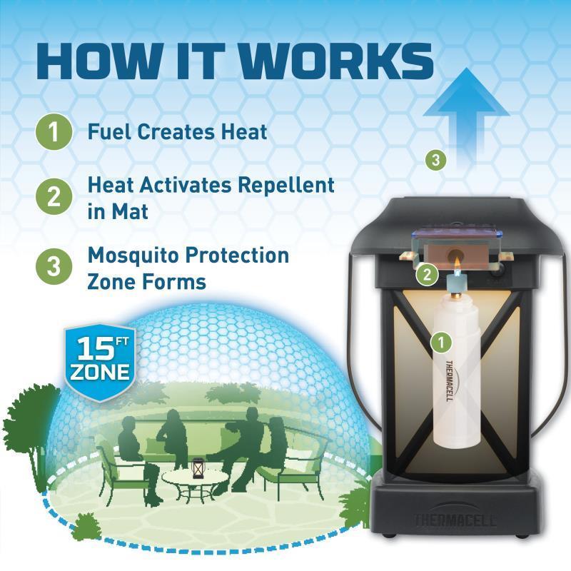Patio Shield Mosquito Repeller Lantern XL - Not Applicable 3